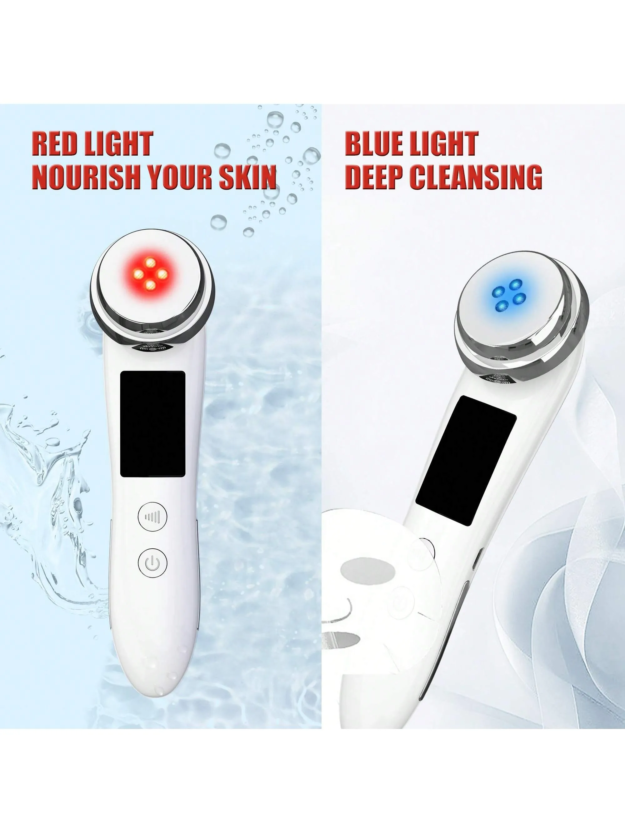 1pc Rechargeable Face Multi-Functional Beauty  Massagers Devices Electric Muscle Stimulation Import Essence 5 Modes 3 Intensity Gears  Skin Care Massage For Home Use