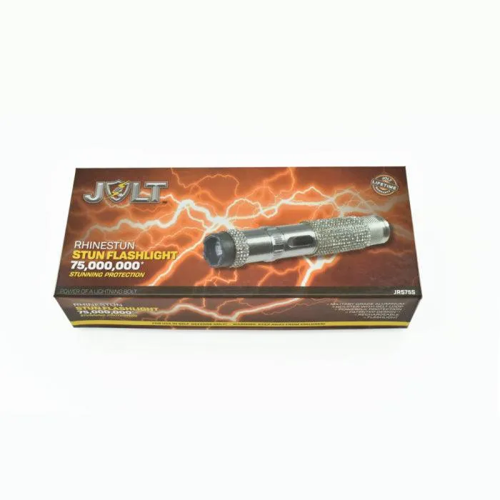25) Units JOLT RhineStun Flashlight 75,000,000 - SILVER