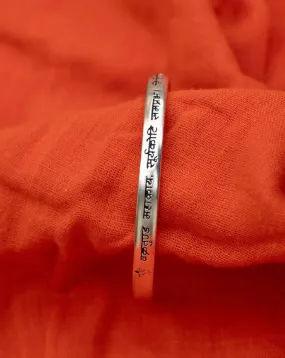 92.5 Silver Vakartunda Mahakay Female Bangle