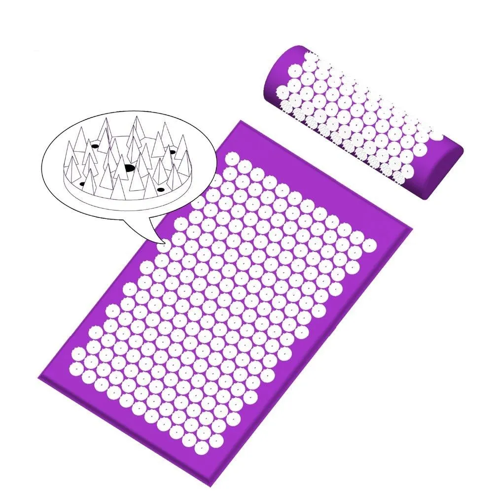 Acupressure Massage Mat and Pillow