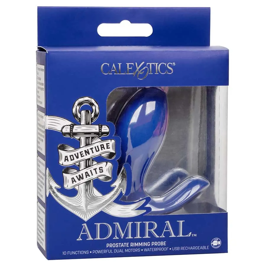 Admiral Blue Prostate Rimming Probe & Prostate Massager