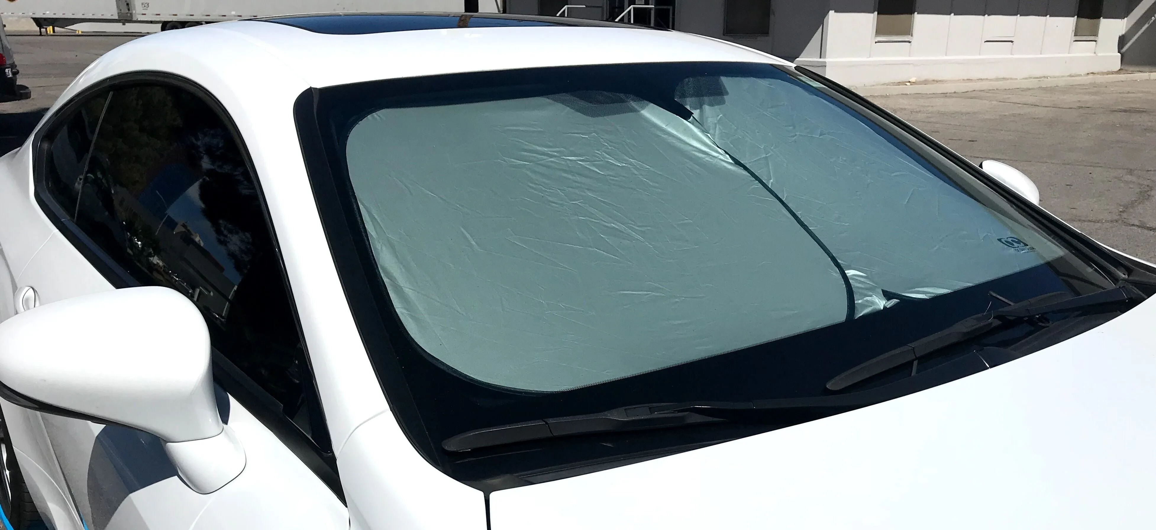 Alfa Romeo Stelvio Quadrifoglio 2016 - 2024 Heat and UV Sun Shade by OC Sun Shade