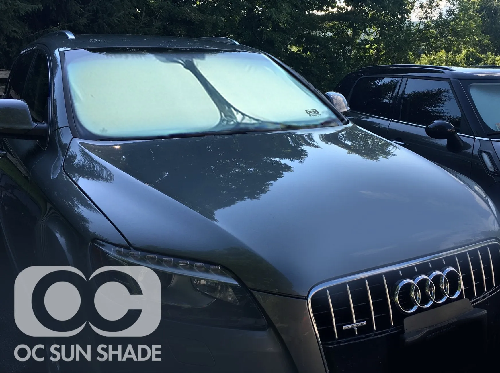 Alfa Romeo Stelvio Quadrifoglio 2016 - 2024 Heat and UV Sun Shade by OC Sun Shade