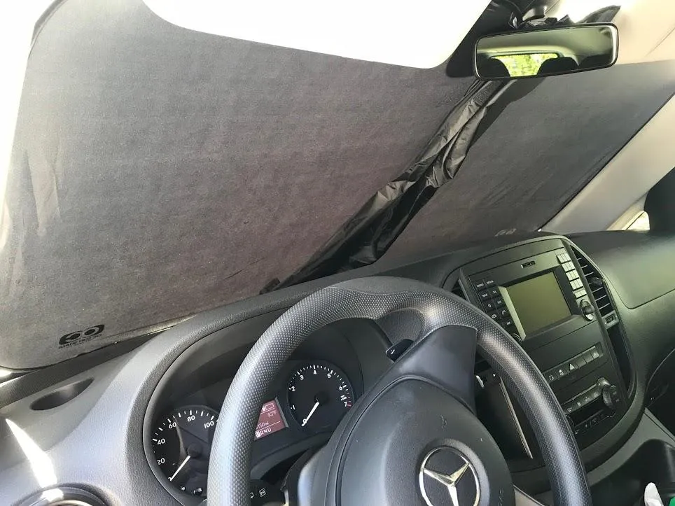 Alfa Romeo Stelvio Quadrifoglio 2016 - 2024 Heat and UV Sun Shade by OC Sun Shade