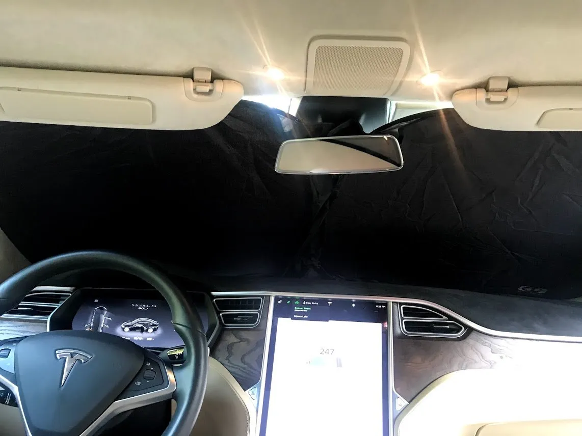 Alfa Romeo Stelvio Quadrifoglio 2016 - 2024 Heat and UV Sun Shade by OC Sun Shade