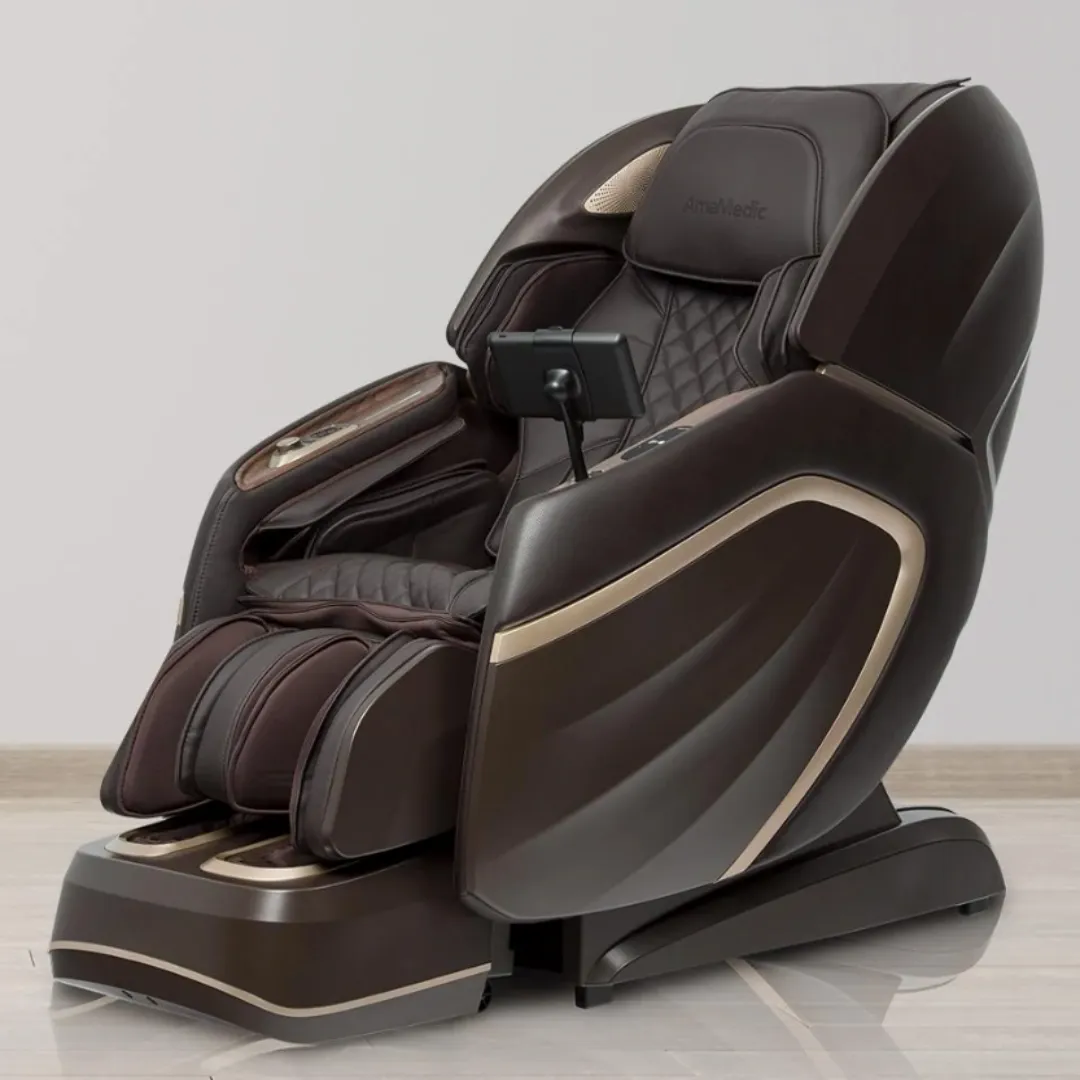 AmaMedic Hilux 4D Full Body Reclining Massage Chair with Touch Screen Display
