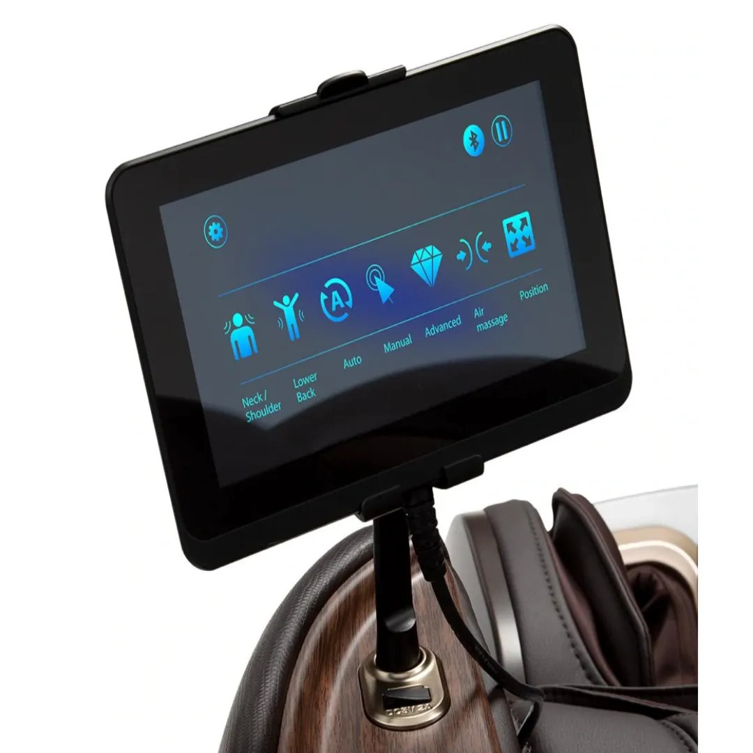 AmaMedic Hilux 4D Full Body Reclining Massage Chair with Touch Screen Display