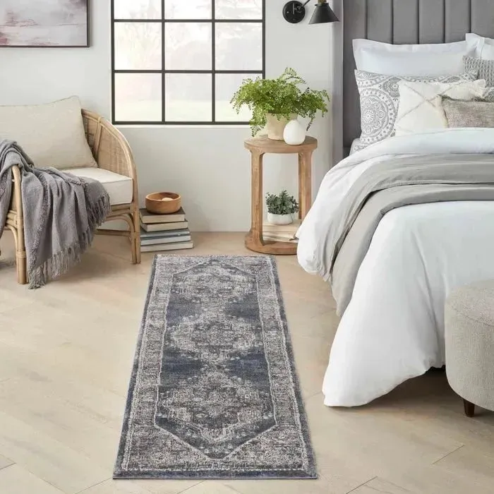 American Manor(KI100) AMR02 Blue Rug