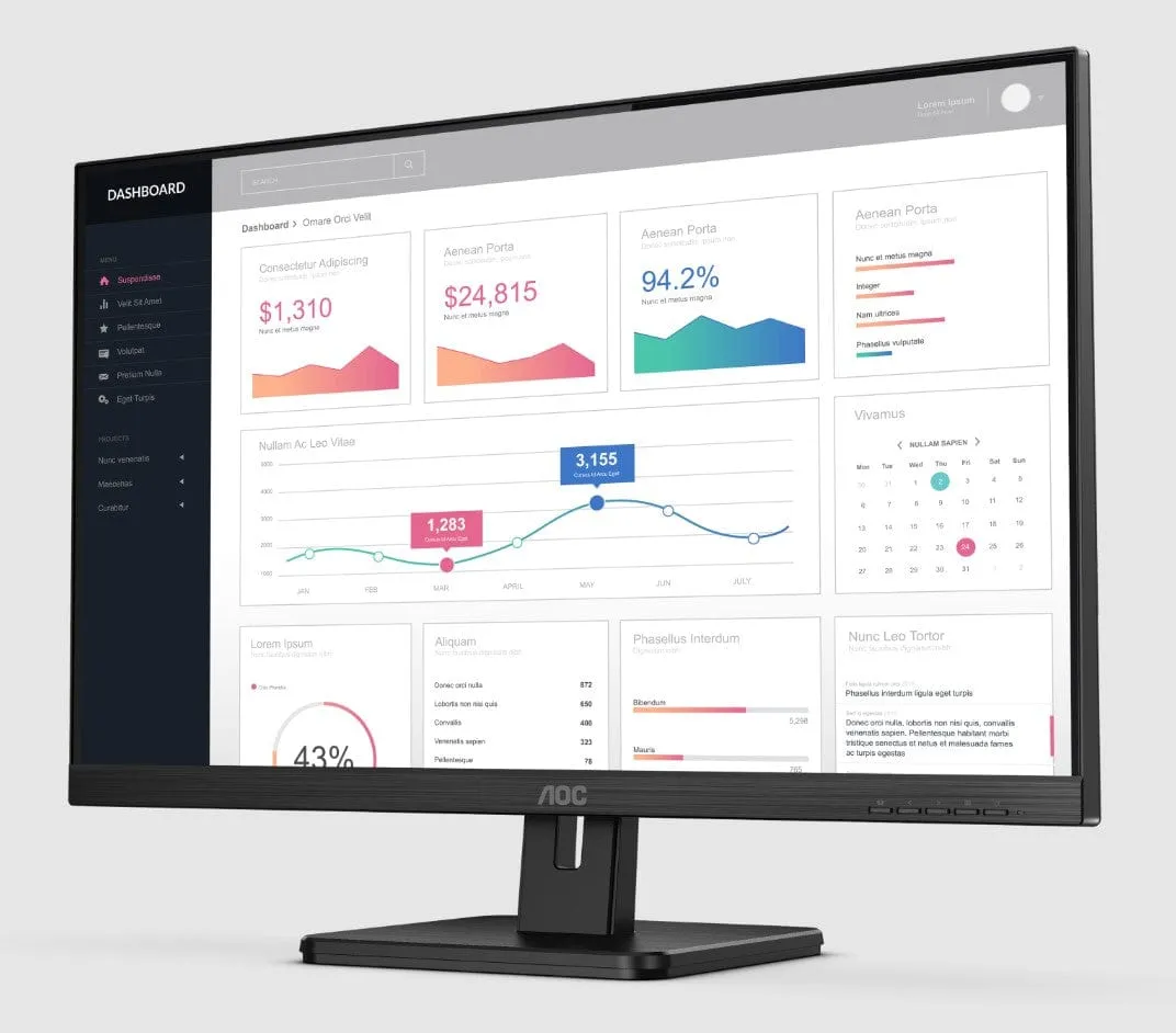 AOC 24" 1920 x 1080 75Hz IPS Monitor - Certified Refurbished