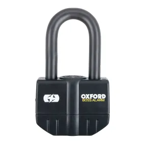 Aprilia Caponord 1000 Oxford Boss LK484 Alarm 16mm Padlock Motorcycle Disc Lock 100db Black