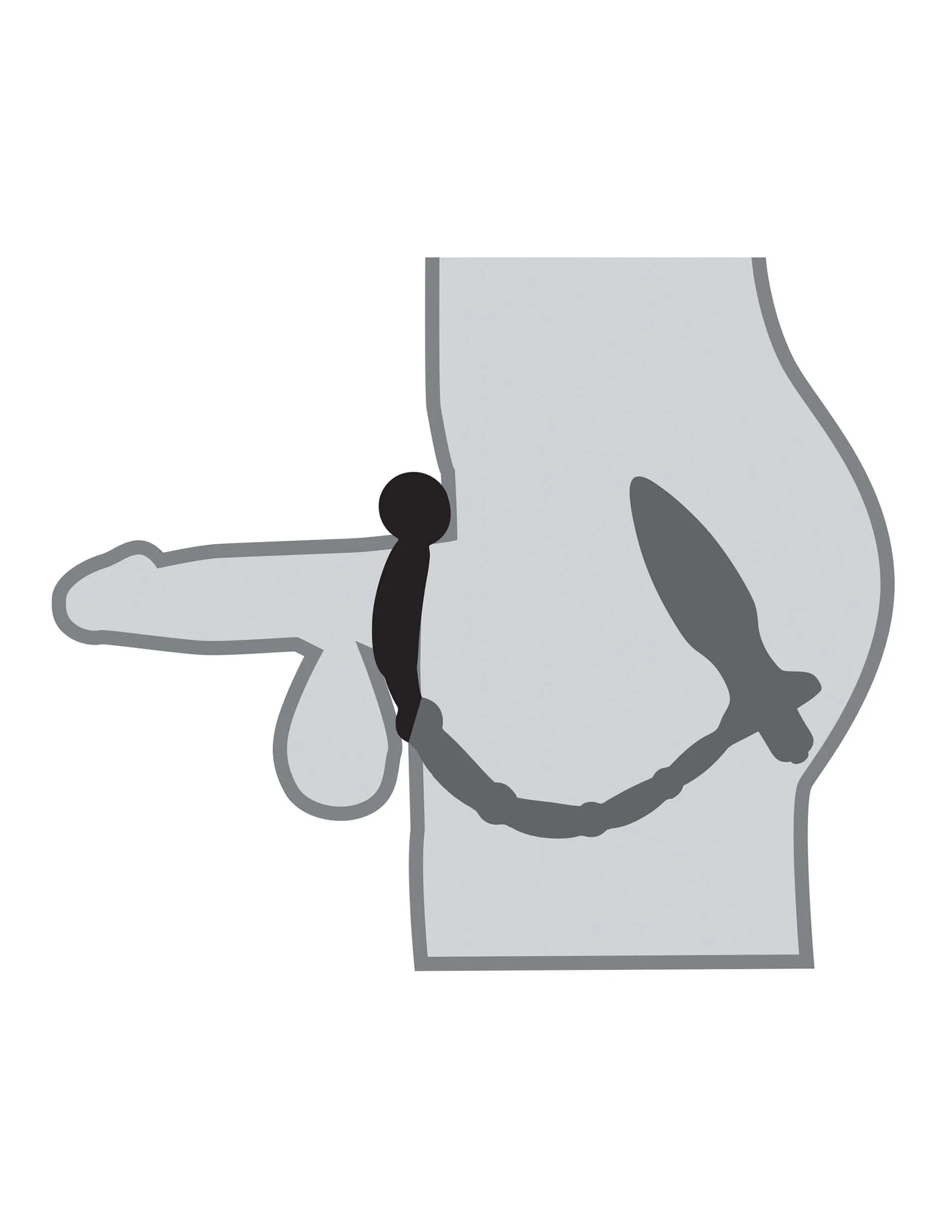 Ass Kicker Plug with Cock Ring – Elite Silicone Anal Plug & Performance Enhancing Cock Ring