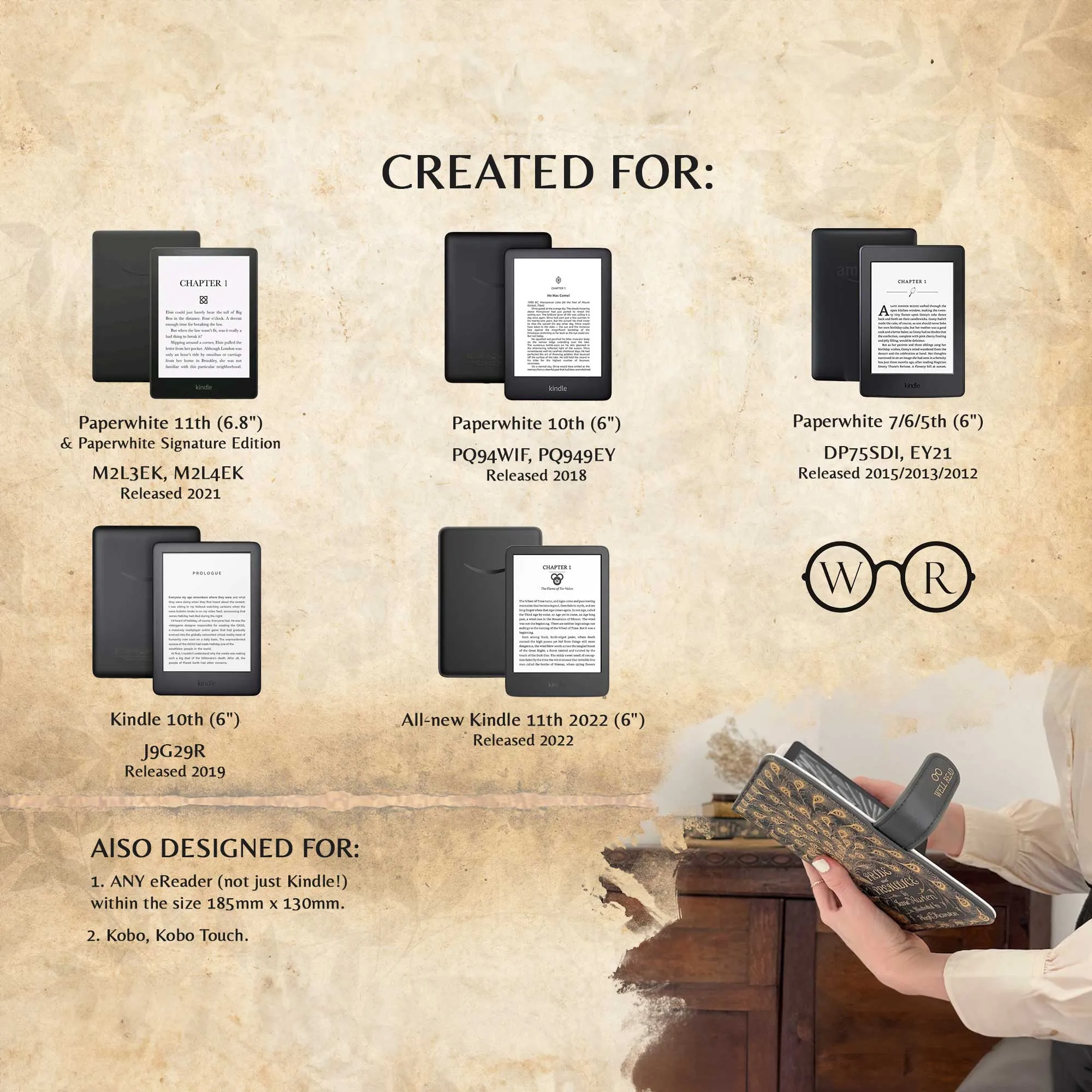 Beauty And The Beast Kindle eReader Case