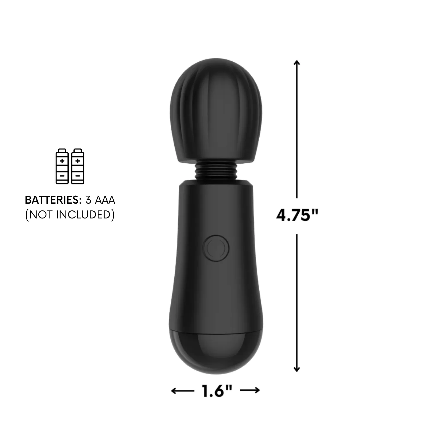 BEM Mini Silicone Wand Massager