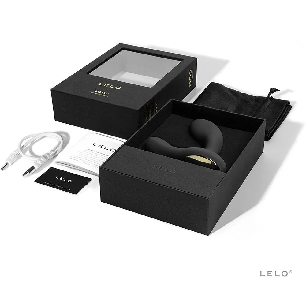 Black Lelo Bruno Luxury Prostate Massager
