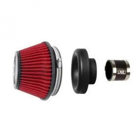 Blox Racing Shorty Performance 5" Air Filter w/3.0" Velocity Stack and Coupler Kit - BXIM-00322