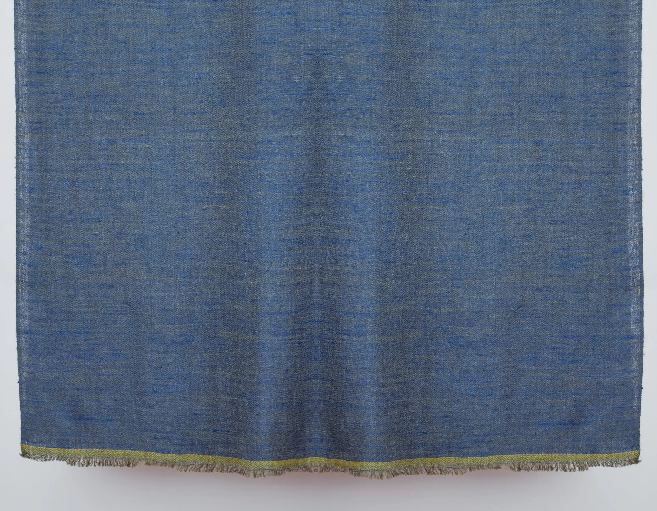 Blue Olive Handwoven Reversible Cashmere Pashmina Stole