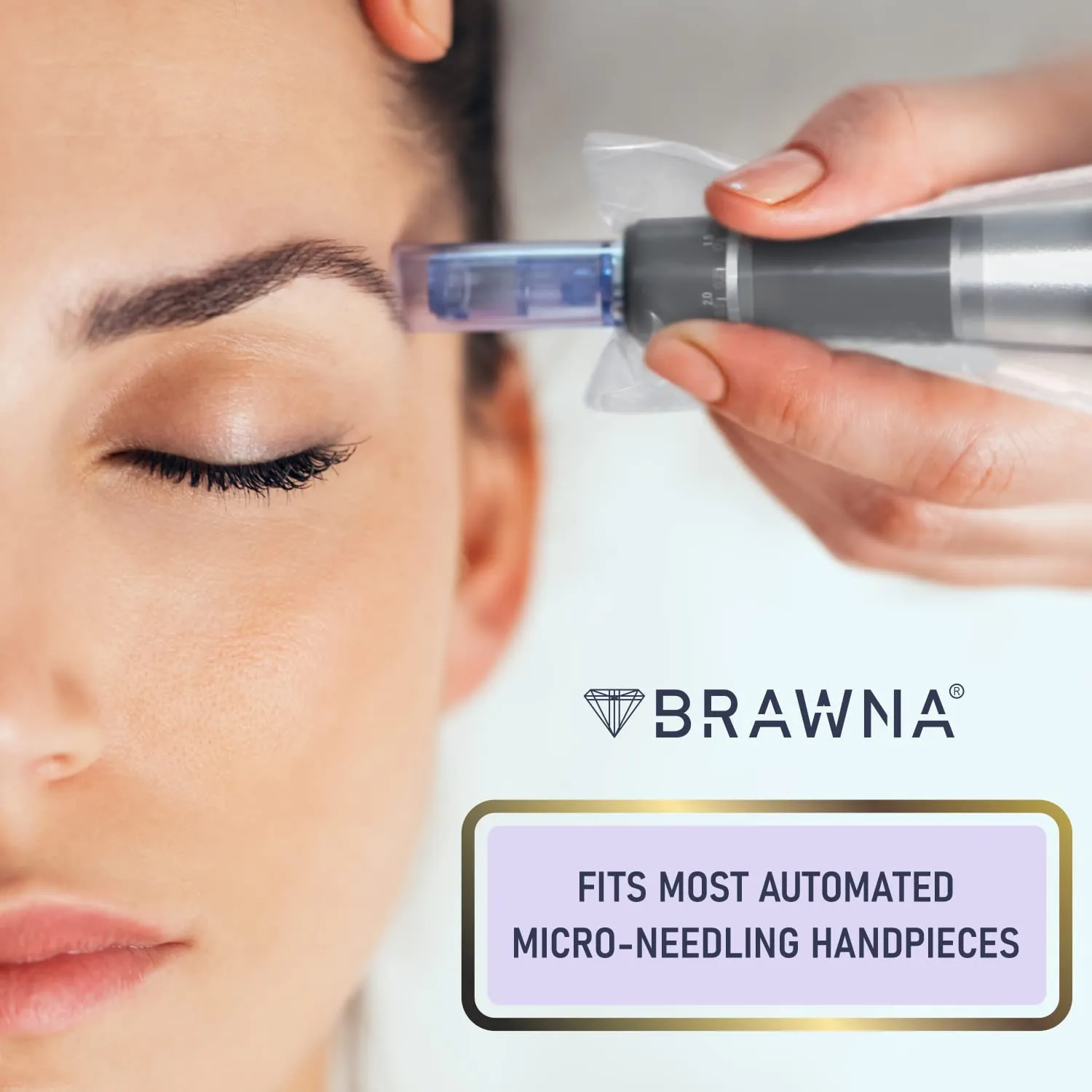 BRAWNA 200 Pack Wireless PMU Pen Machine Covers - PMU Supplies - Color - Clear…