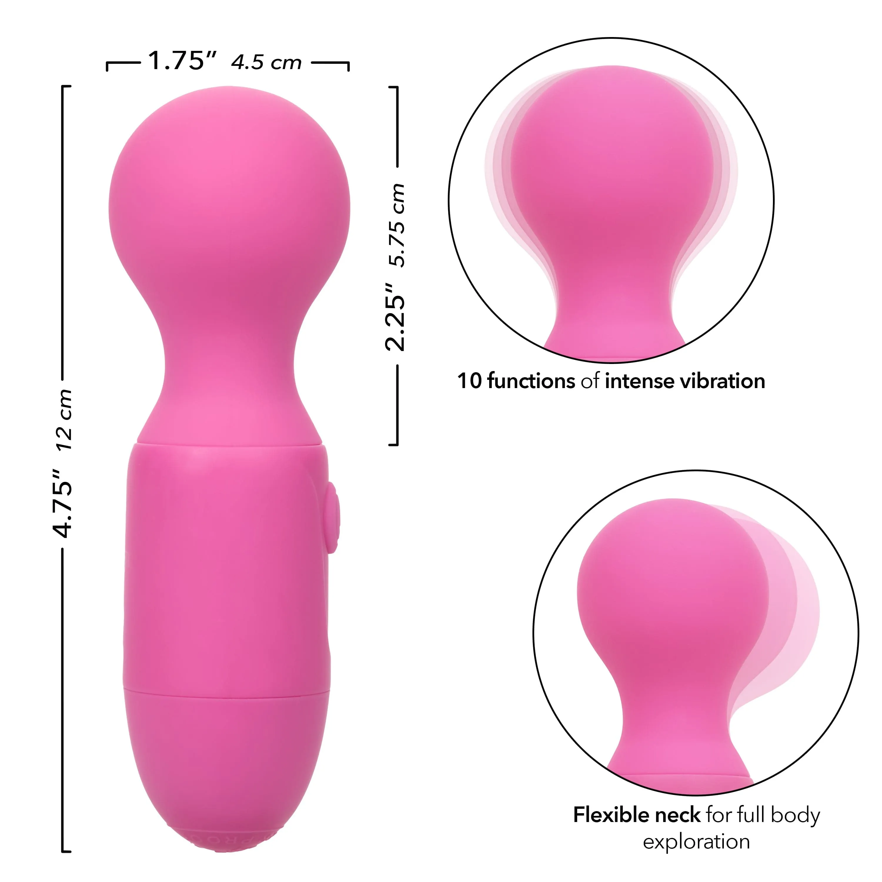 California Exotics - First Time Rechargeable Mini Wand Massager