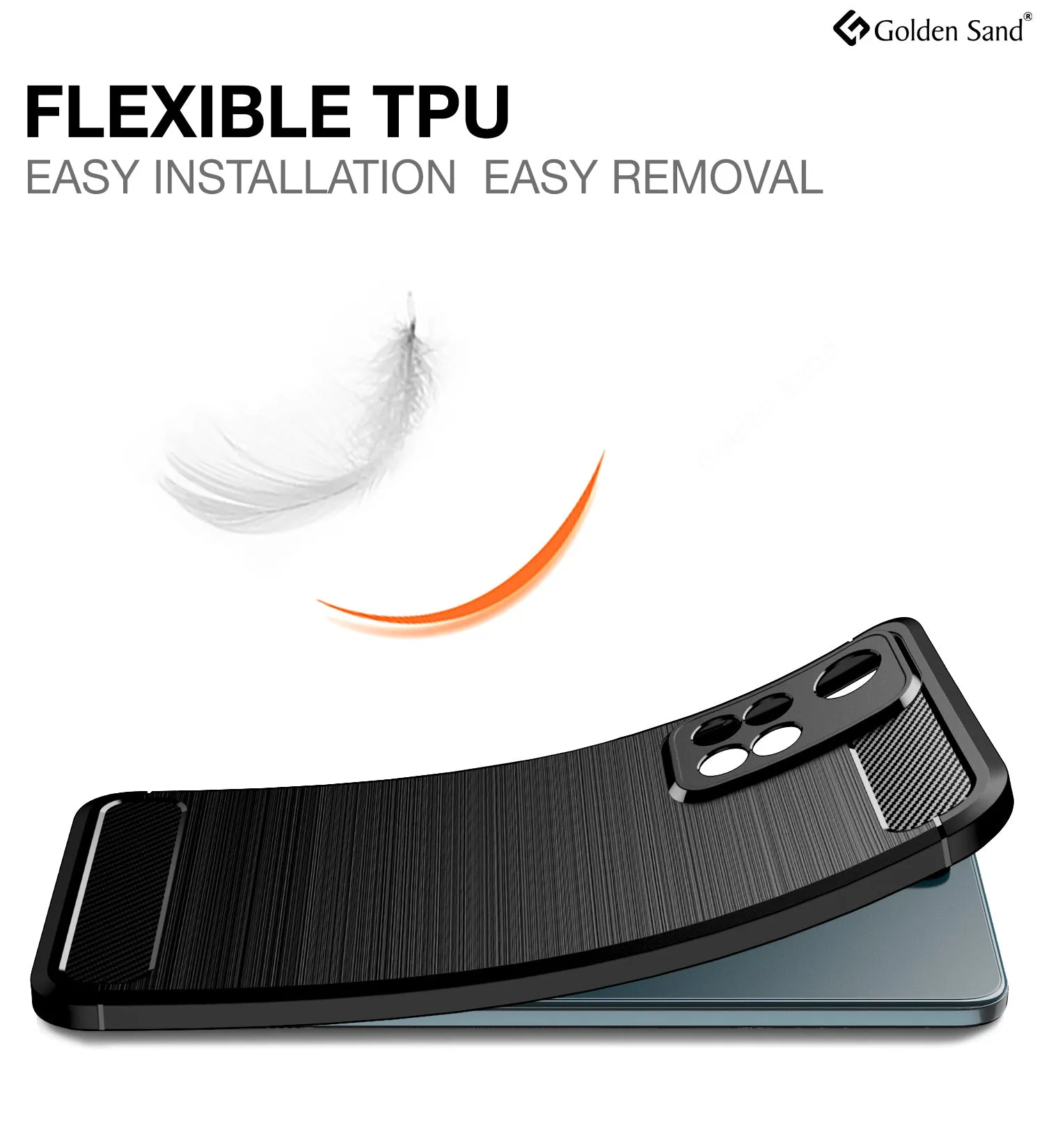 Carbon Fibre Series Shockproof Armor Back Cover for Xiaomi 11i, Xiaomi 11i HyperCharge 5G, 6.67 inch, Mysterious Black
