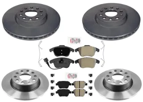 Carbon Performance Disc Brake Rotors Brake Pads For Volkswagen Passat 12-14