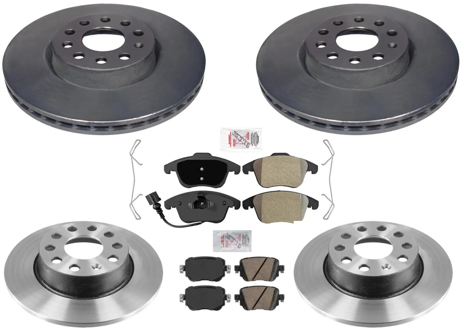 Carbon Performance Disc Brake Rotors Brake Pads For Volkswagen Passat 2015-2021
