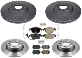 Carbon Performance Disc Brake Rotors Brake Pads For Volkswagen Passat 2015-2021
