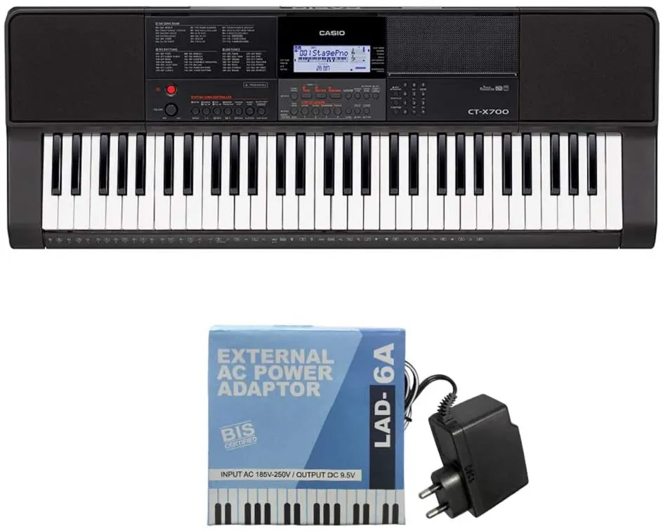Casio CT-X700 61-key Portable Arranger Keyboard