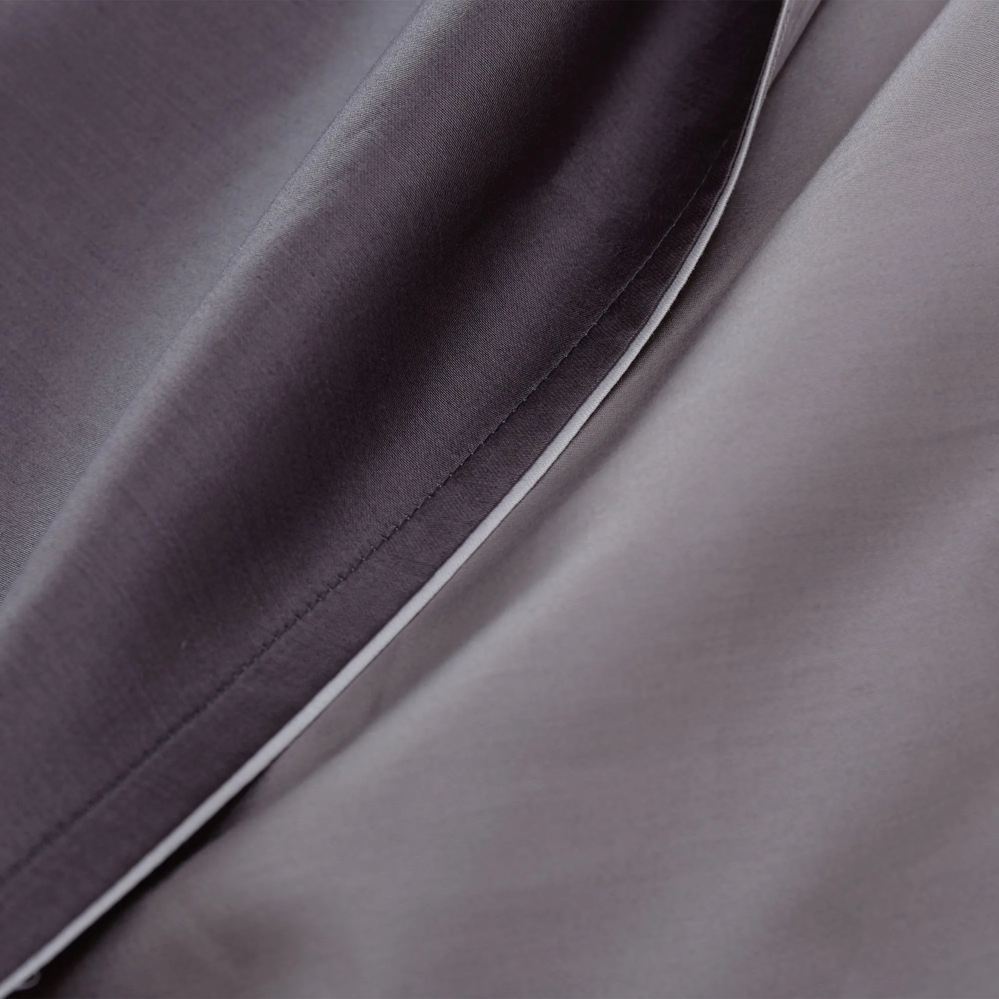 Catania Sateen Bedding [Charcoal/Grey/Light grey]