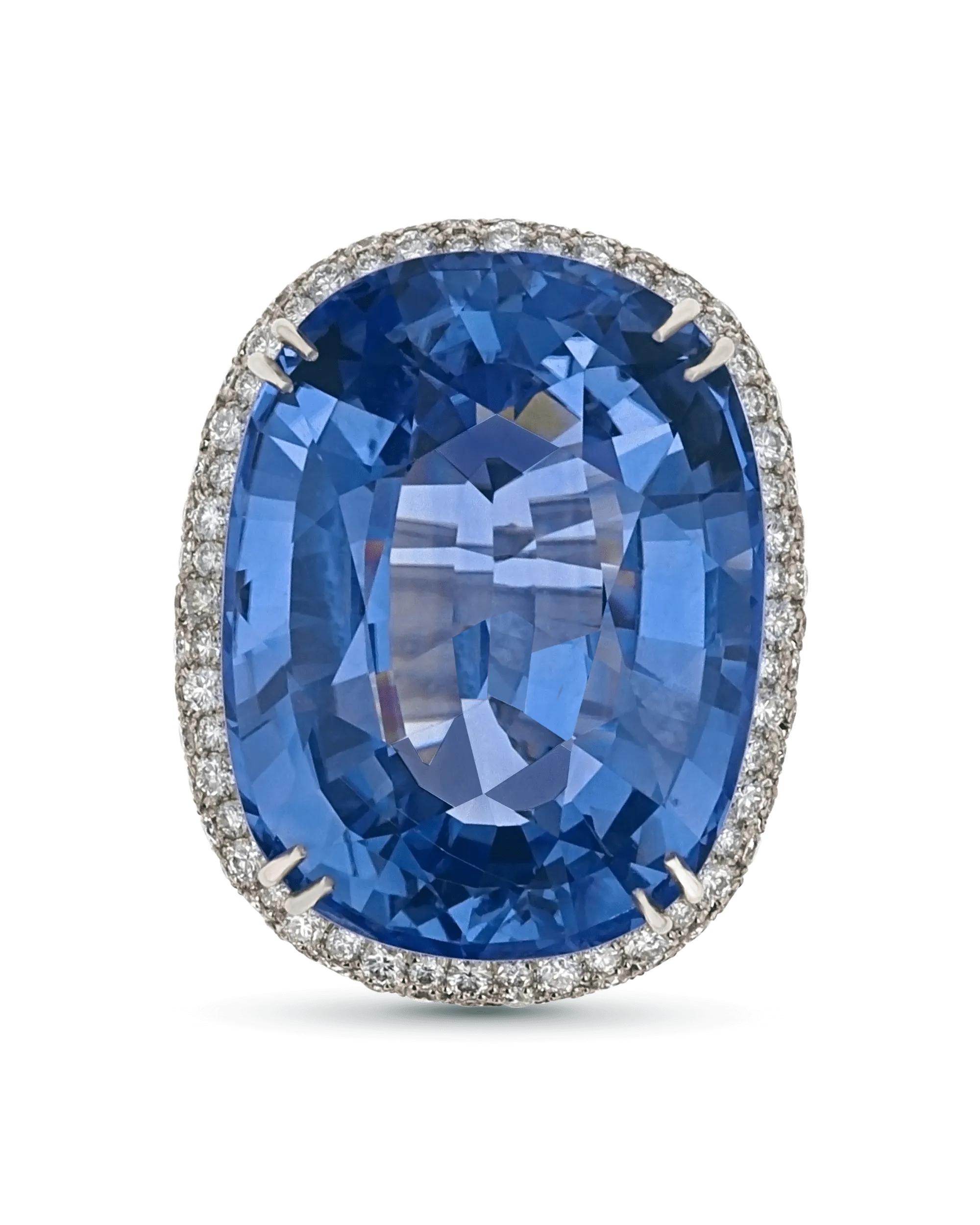 Ceylon Sapphire Ring, 43.60 Carats