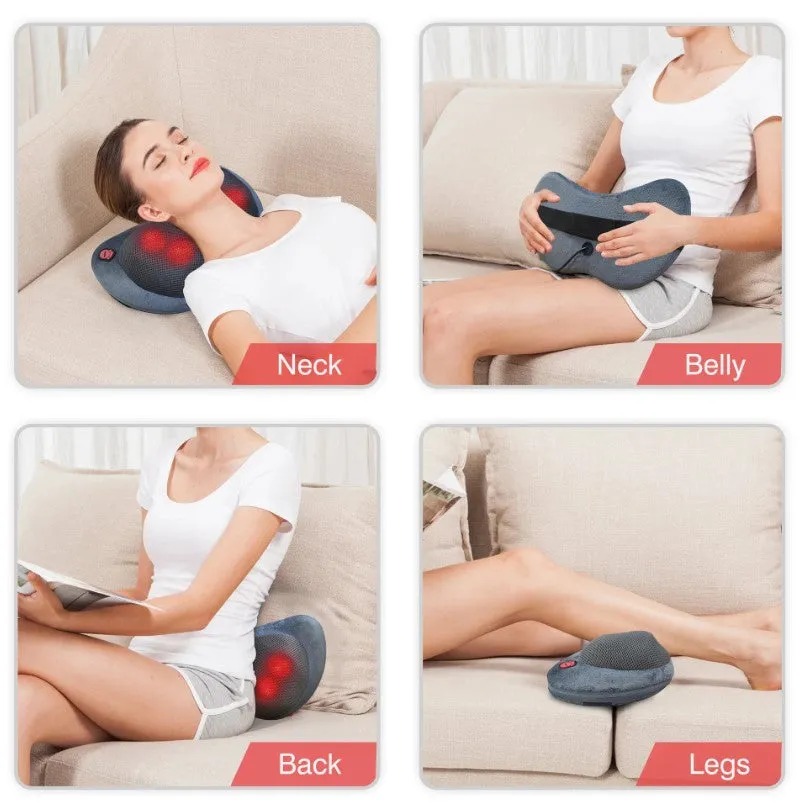 CF-6108G Comfier Shiatsu Massage Pillow with Heat