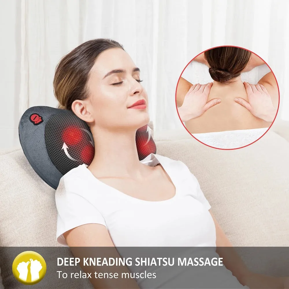 CF-6108G Comfier Shiatsu Massage Pillow with Heat