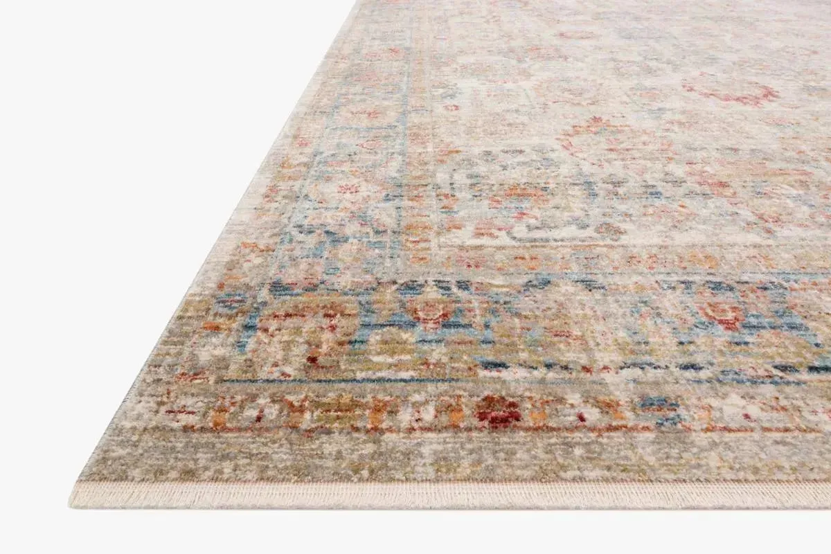 Claire CLE-02 Ivory/Ocean Rug