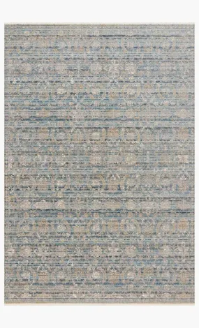Claire CLE-03 Ocean/Gold Rug