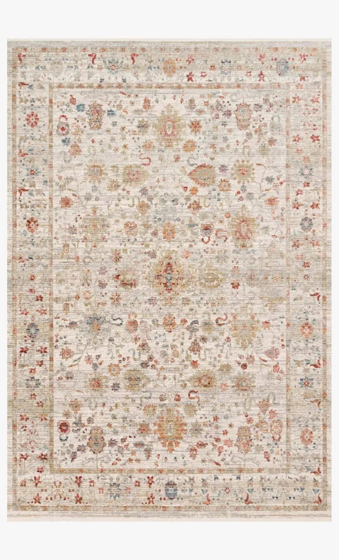 Claire CLE-05 Ivory/Multi Rug