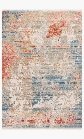 Claire CLE-07 Grey/Multi Rug