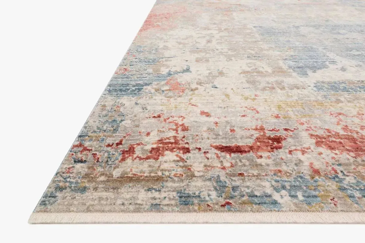 Claire CLE-07 Grey/Multi Rug