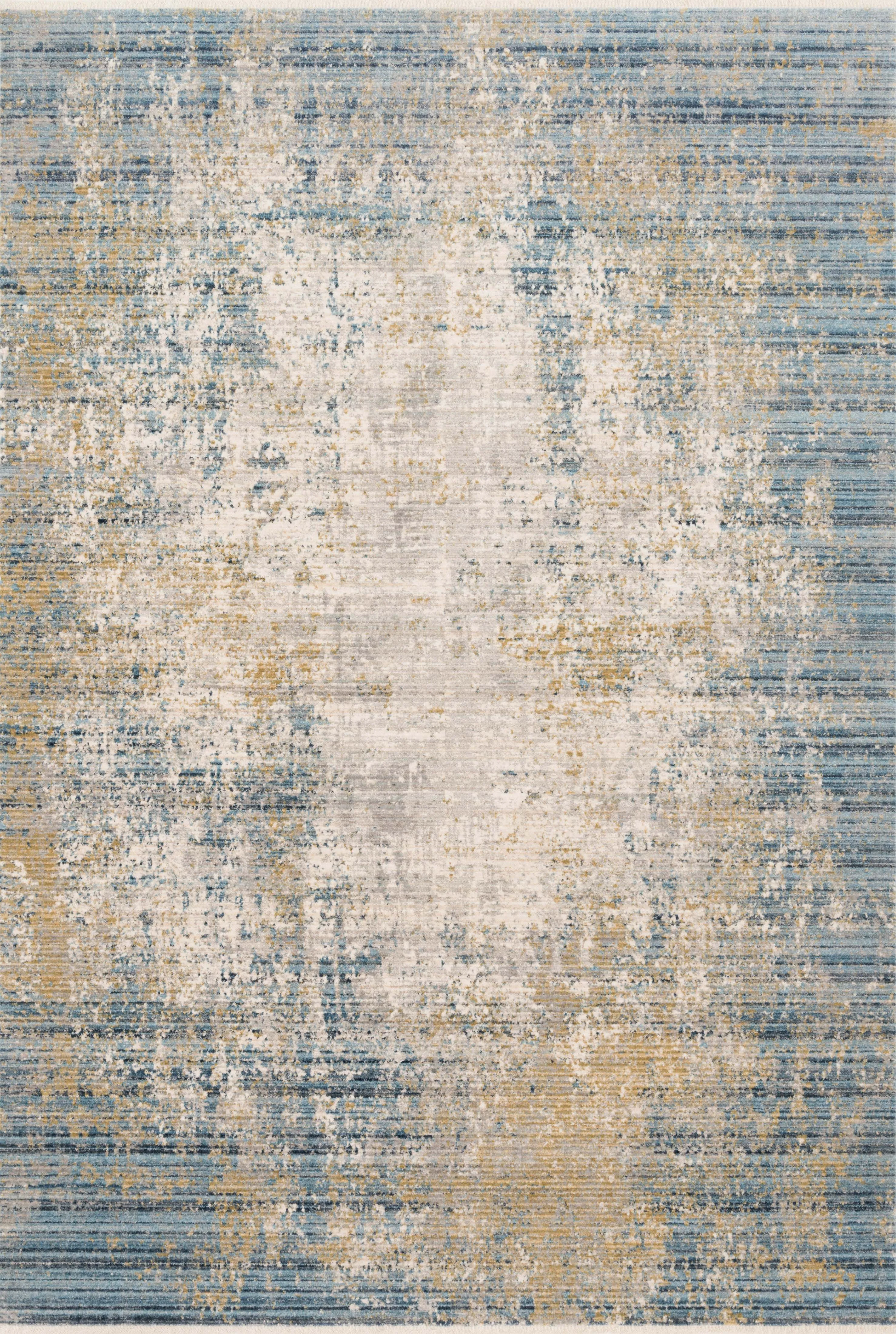 Claire Rug in Neutral & Sea