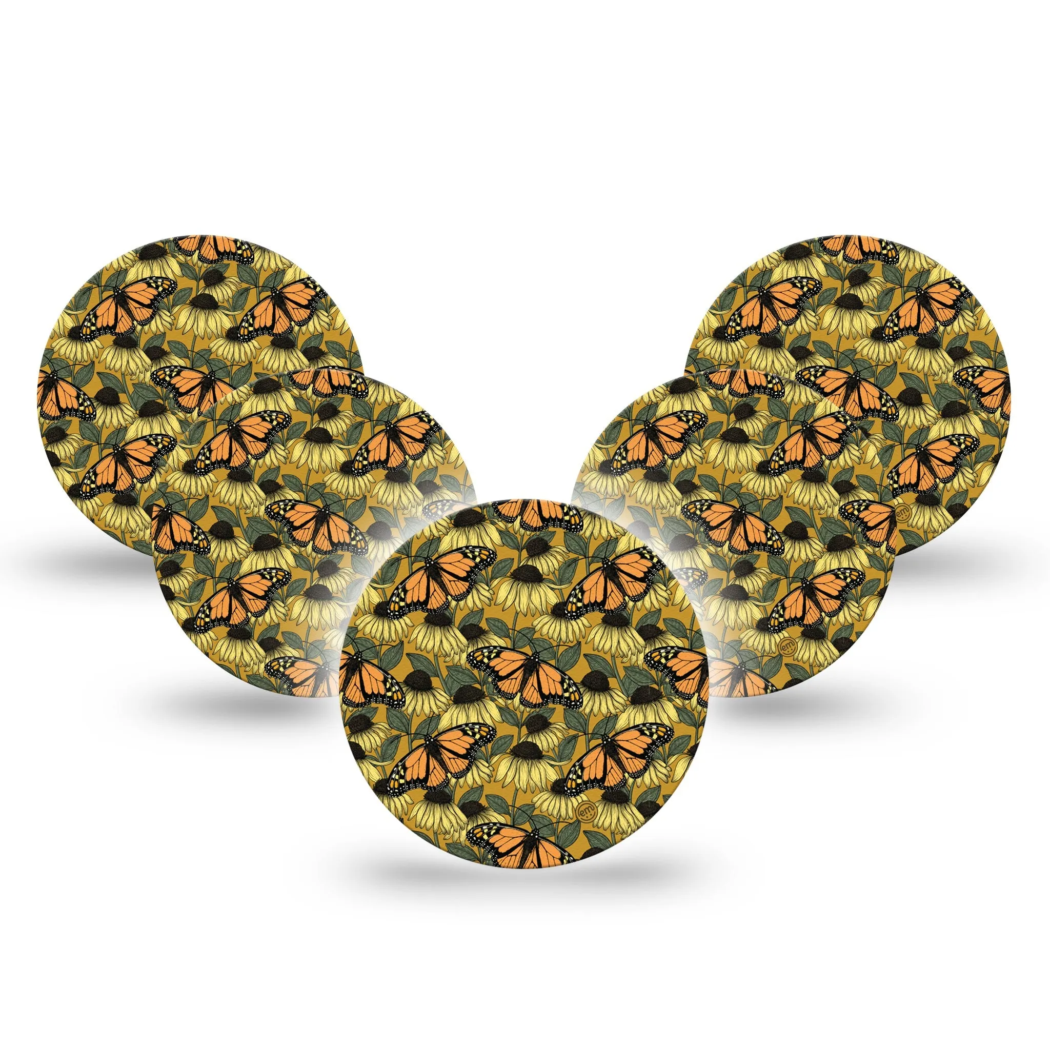 Coneflowers & Monarchs Libre 3 Overpatch