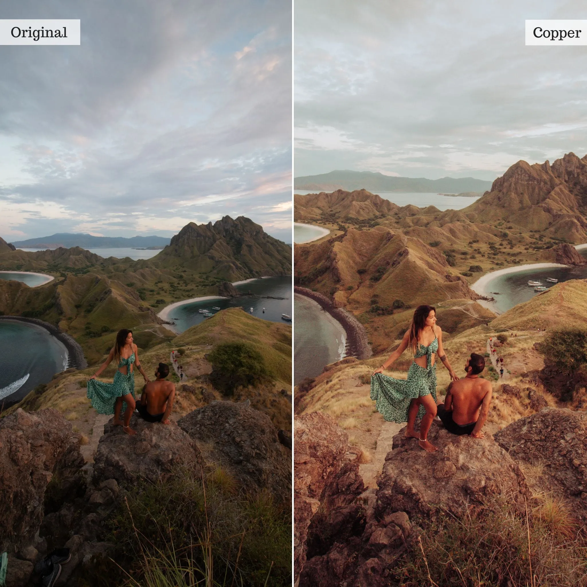 Copper -  Single Color Palette Presets for Lightroom Mobile & Desktop