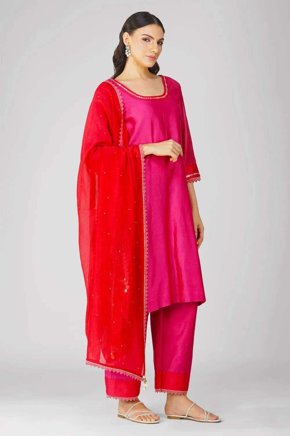 Cosmic Flower Kurta Set