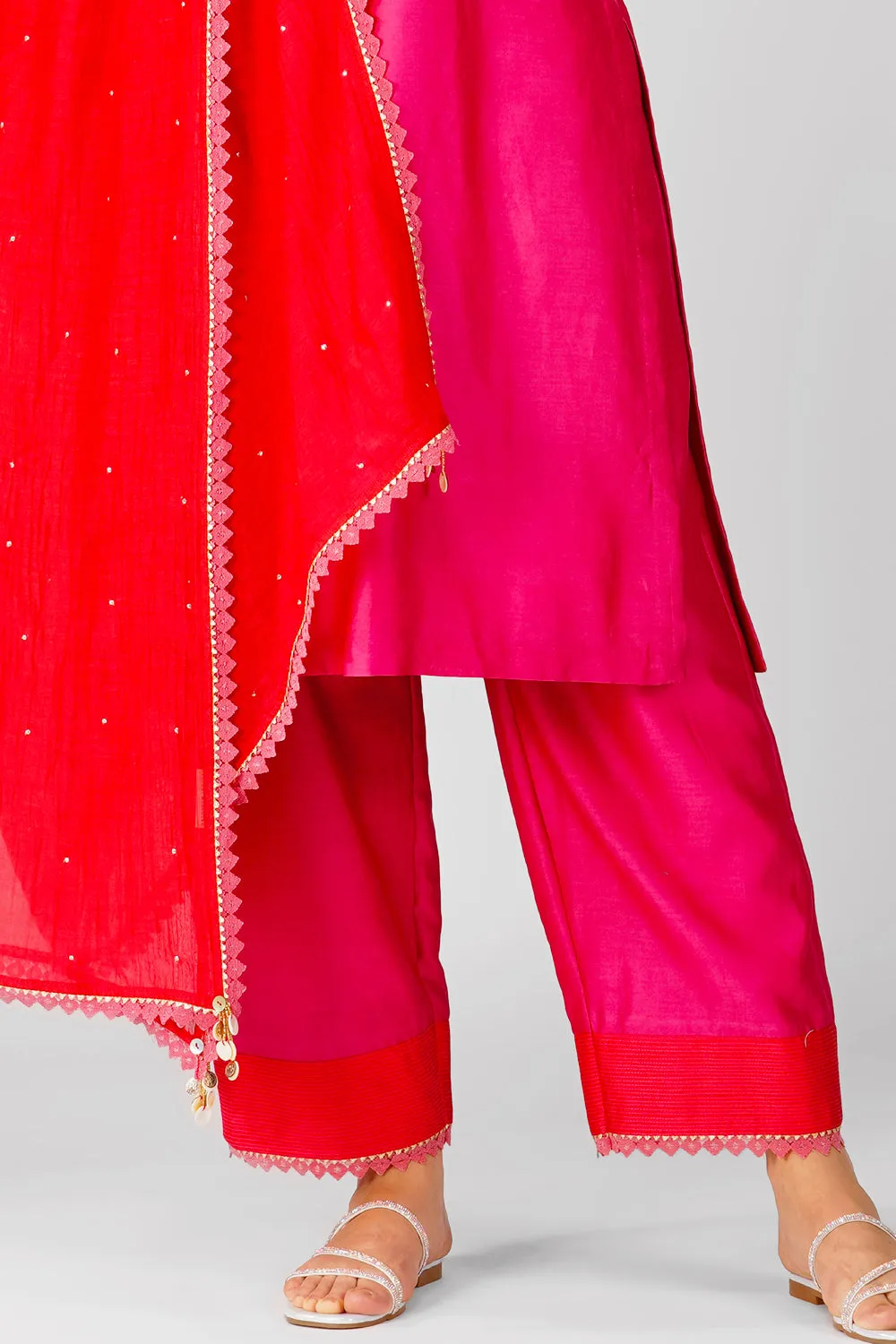 Cosmic Flower Kurta Set