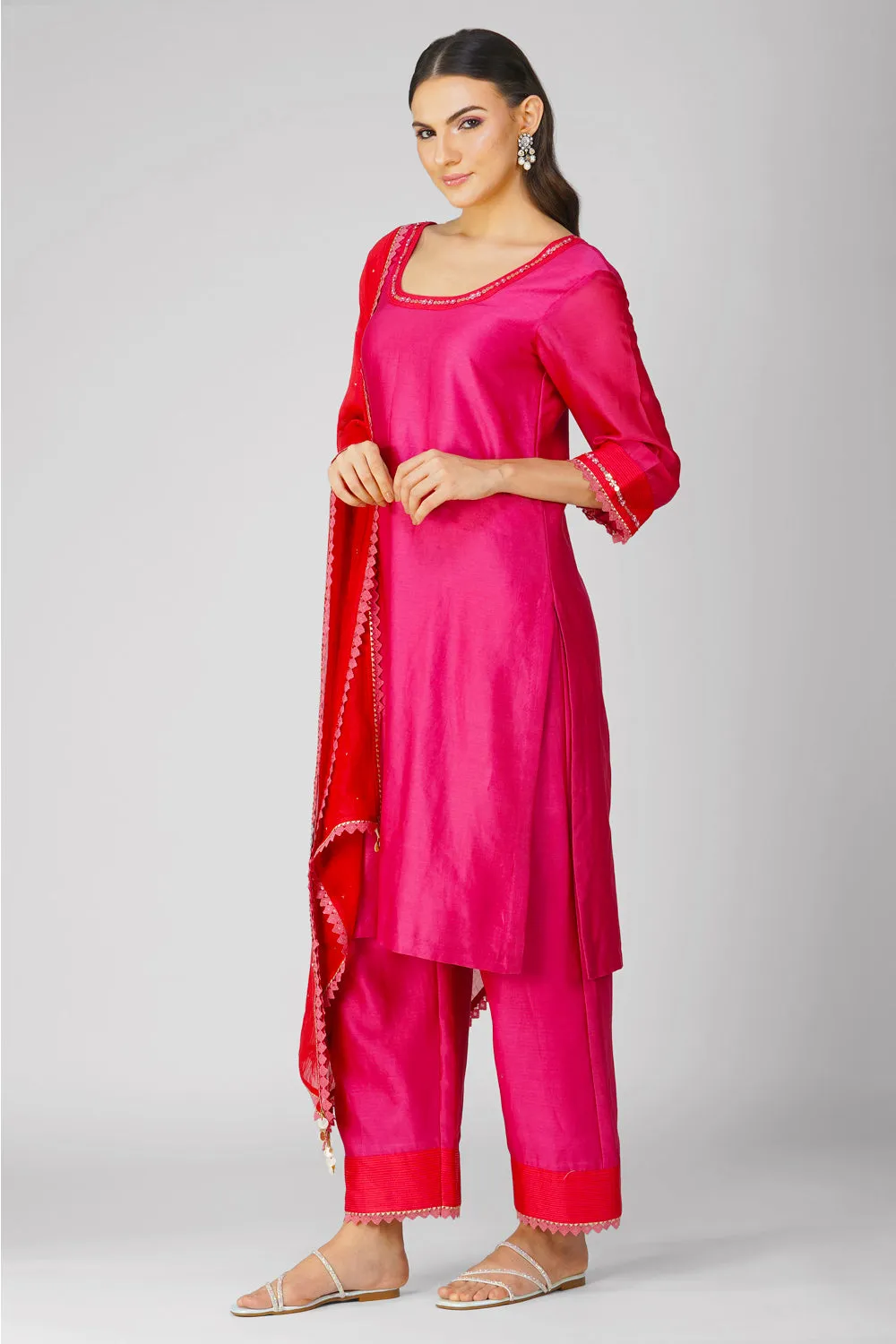 Cosmic Flower Kurta Set