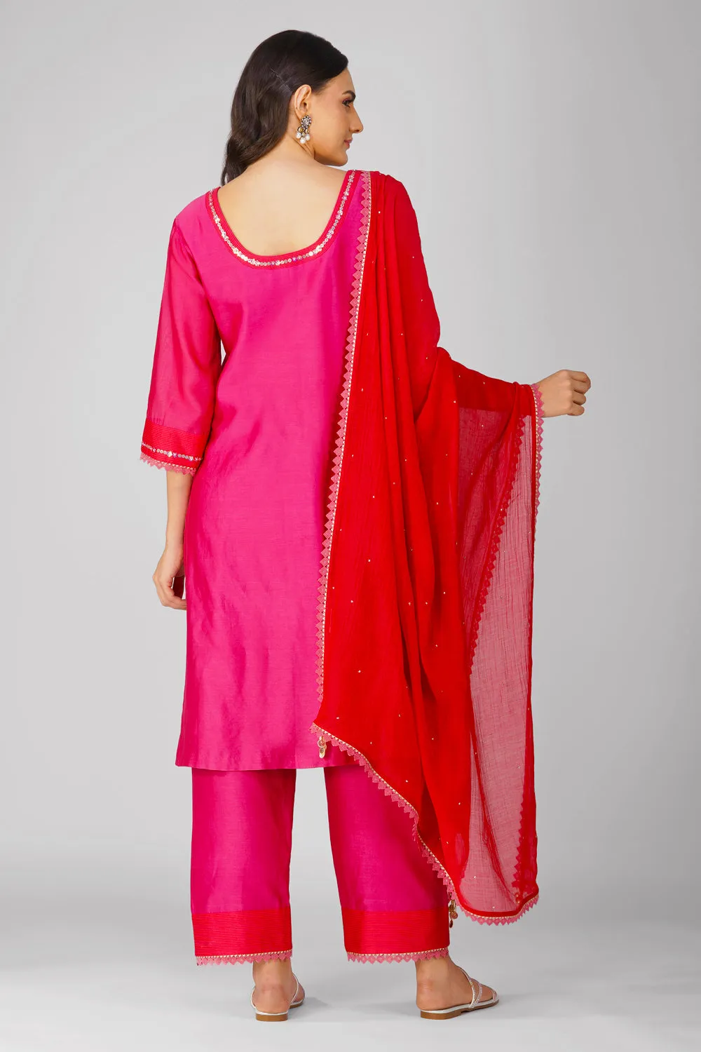 Cosmic Flower Kurta Set
