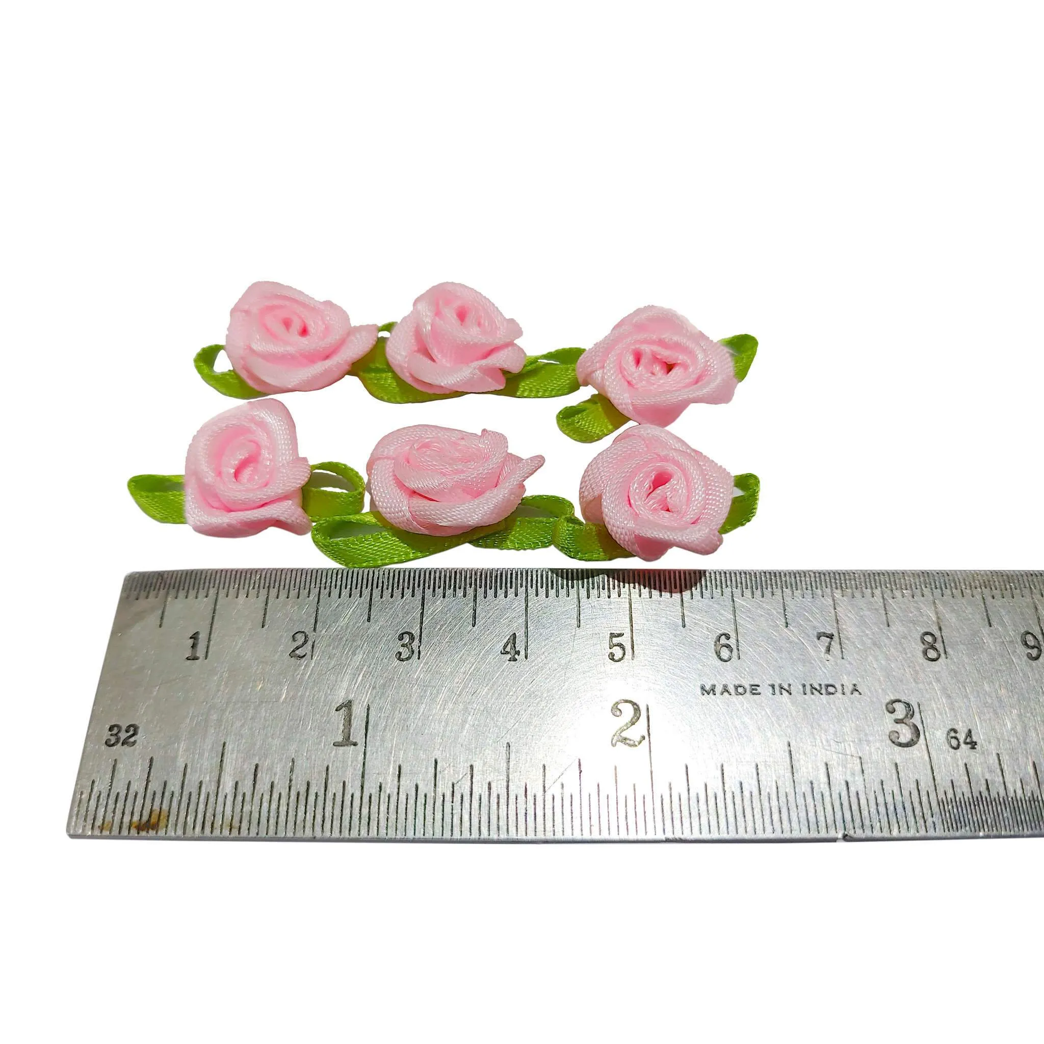 Decorative Artificial Mini Rose Fabric Flower for Decor, Craft or Textile - Design 131