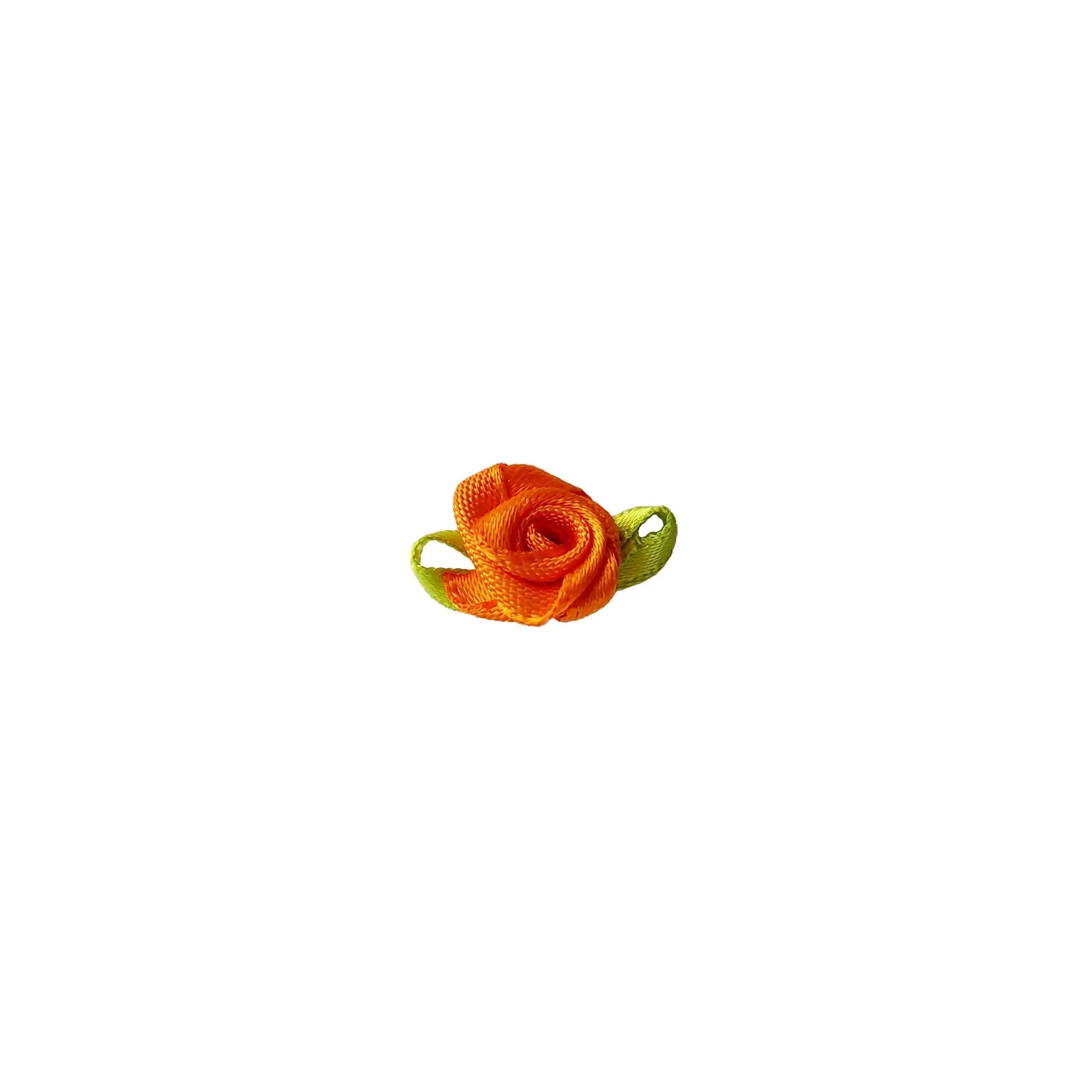 Decorative Artificial Mini Rose Fabric Flower for Decor, Craft or Textile - Design 131