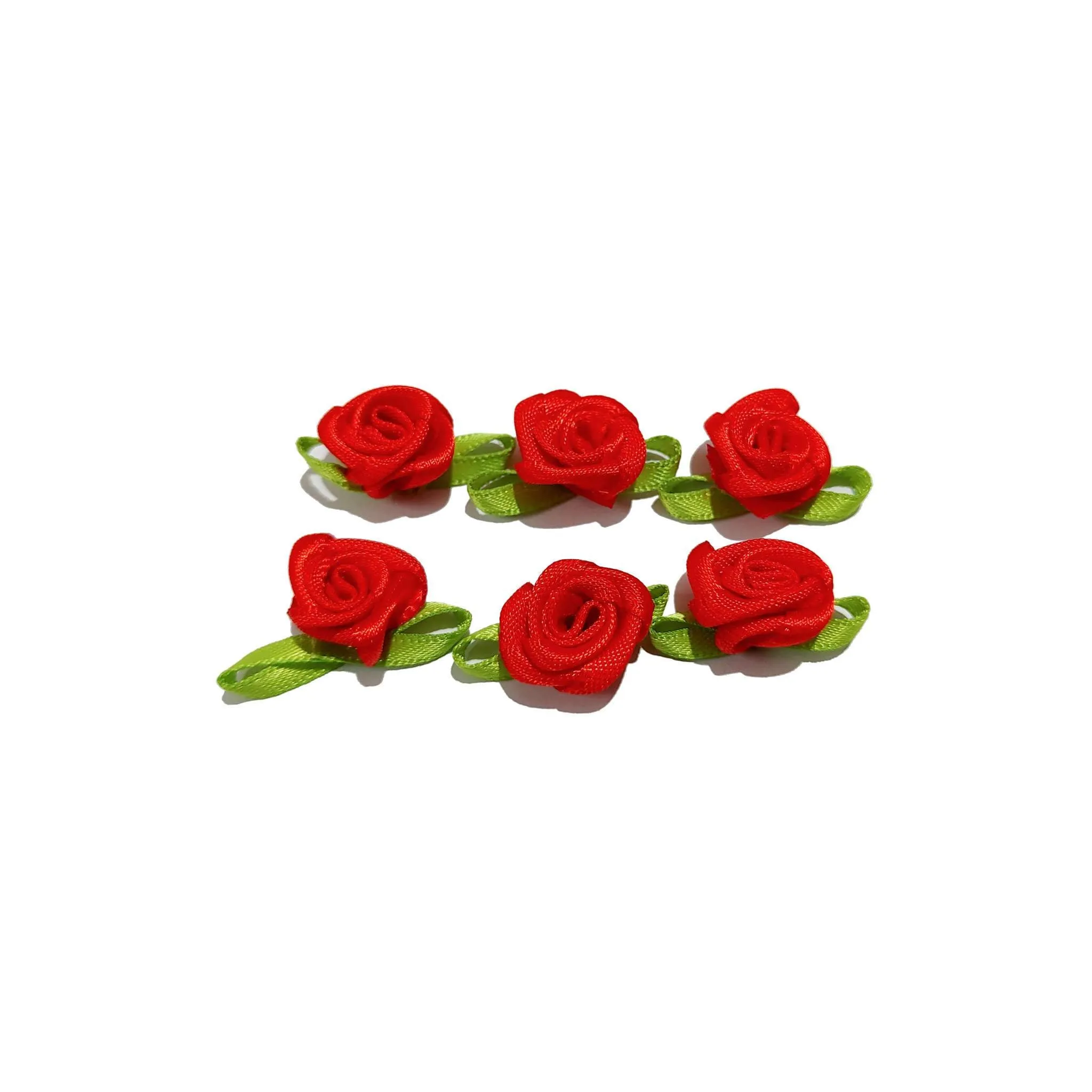 Decorative Artificial Mini Rose Fabric Flower for Decor, Craft or Textile - Design 131