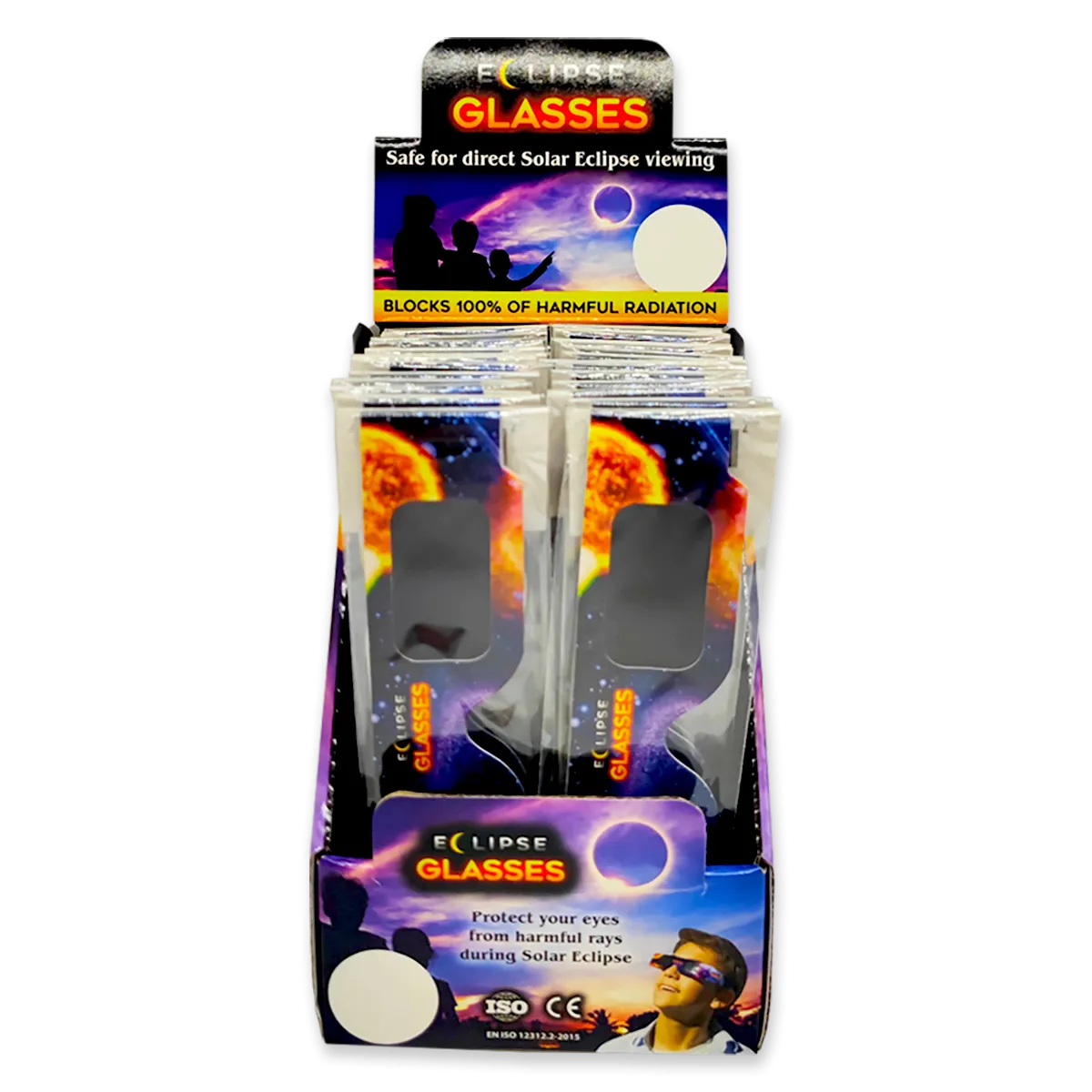 Eclipse Glasses 24 Pieces Per Retail Ready Display 24204