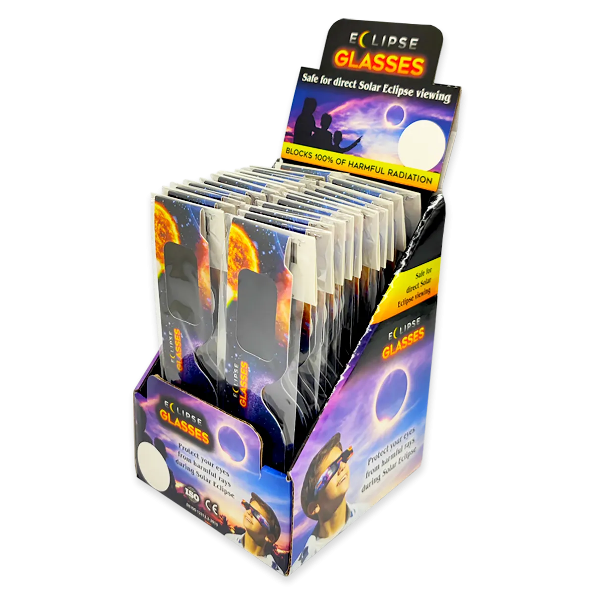 Eclipse Glasses 24 Pieces Per Retail Ready Display 24204