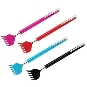 Extendable Back Scratcher Single Assorted - Telescopic Handheld Scratching Tool for Itchy Relief