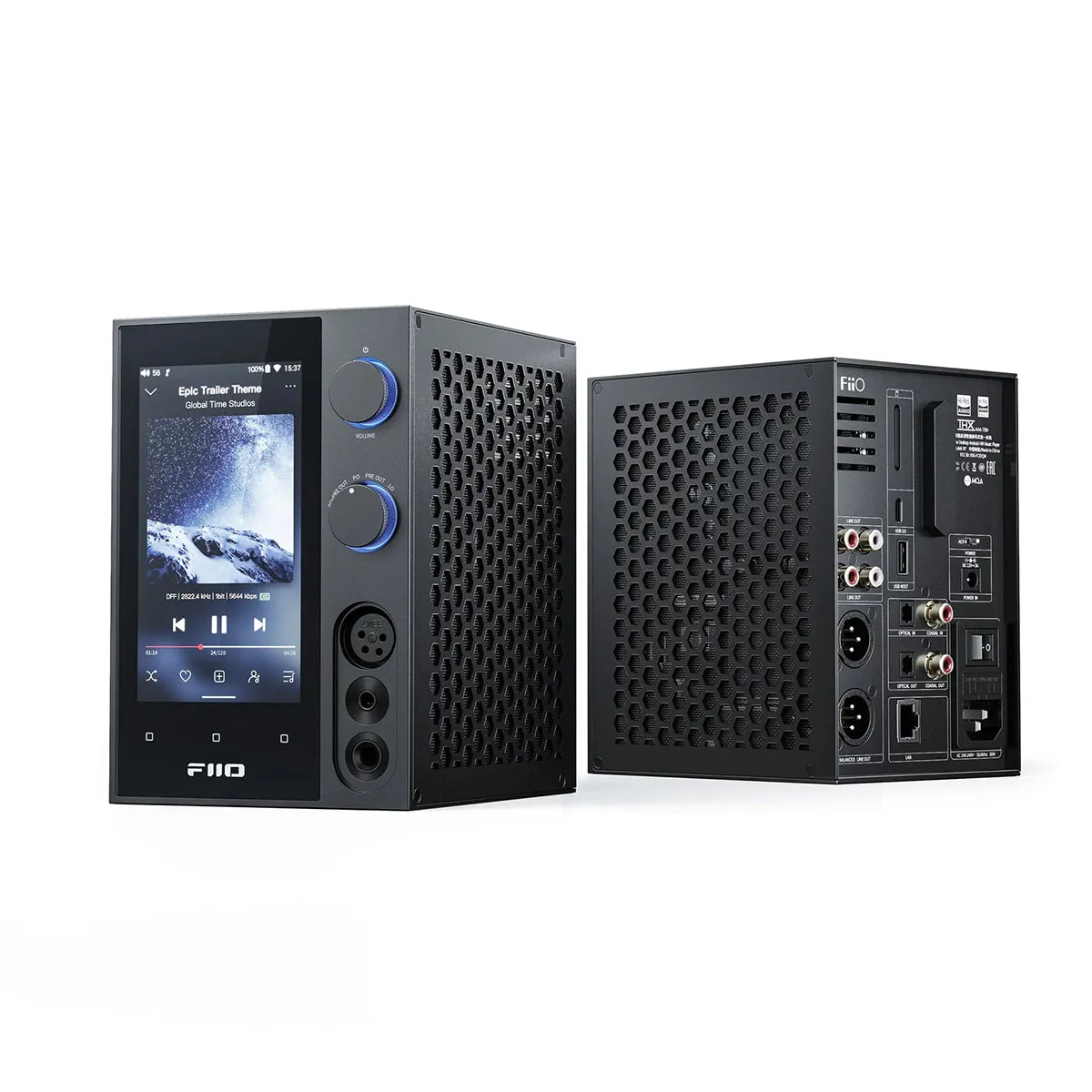 FiiO R7 All-in-One Player, Streamer, and Headphone Amp/DAC (Open Box)